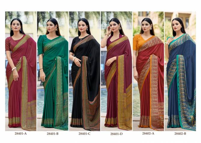 Vivanta Silk 27th Edition By Ruchi Crepe Silk Saree Order In India