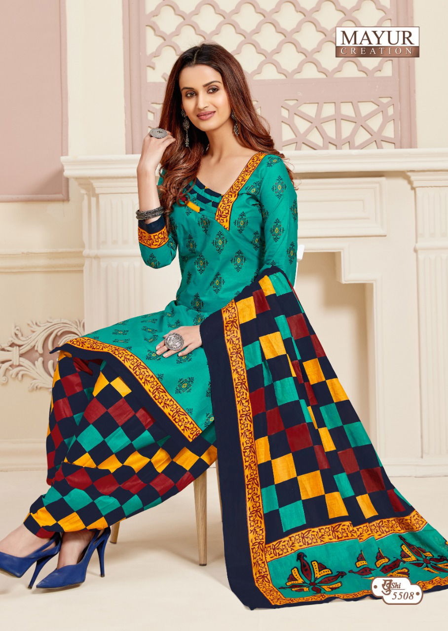 Mayur Khushi Patiyala Latest Fancy Designer Regular Casual Wear Readymade Cotton Salwar Suit Collection
