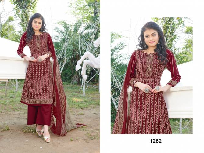 BIPSON KYRAA BLACK Latest Designer Fancy Regular Wear Pure Cotton Designer Printed Salwar Suit Collection