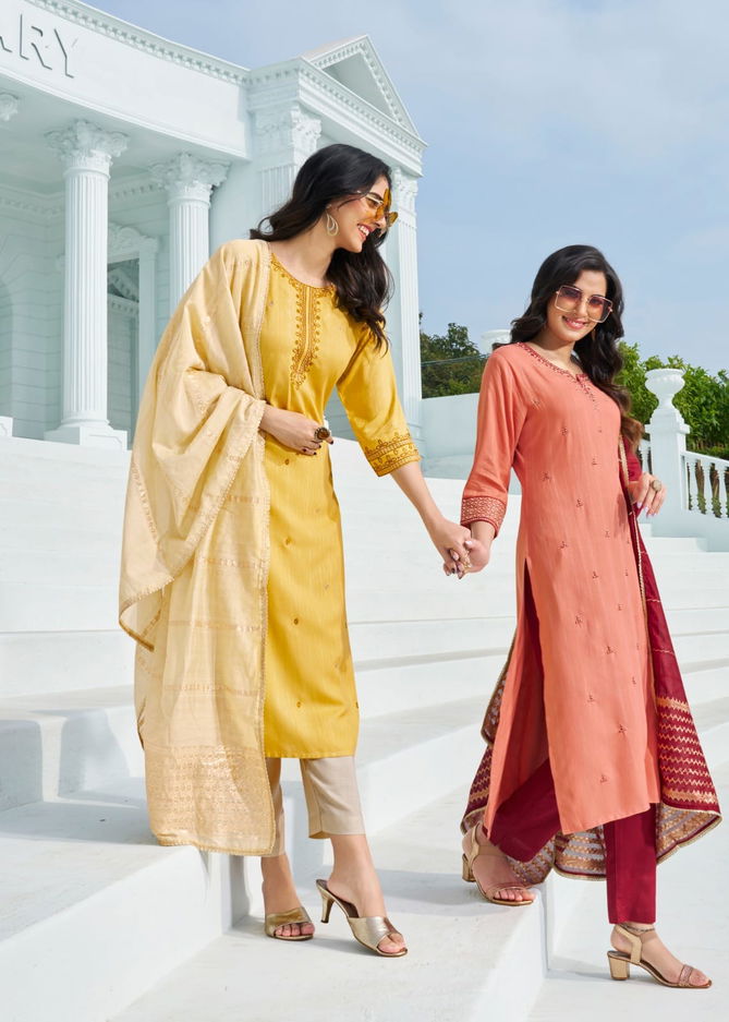 Ekaya By Wanna Pure Viscose Readymade Suits Catalog