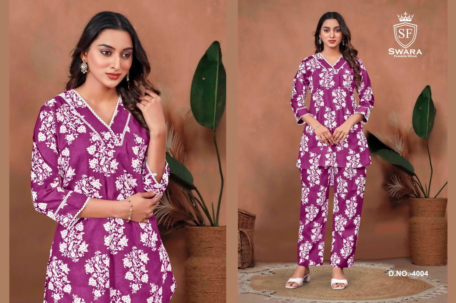 Swara Shree Vol 4 Jaipuri Prints Cambric Cotton Co Ord Set Orders In India