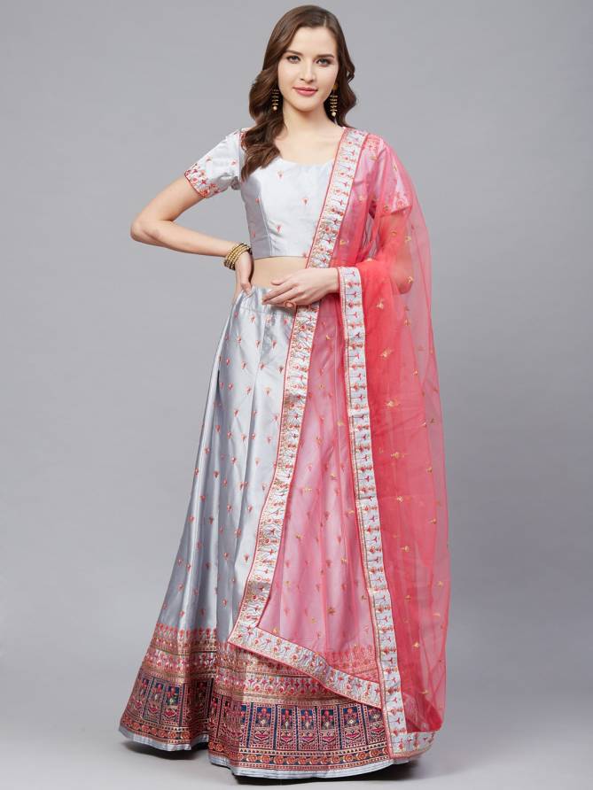 Shaily Laxmi 1 Latest Exclusive Designer Satin Festive Wear Lehenga Choli  Collection
