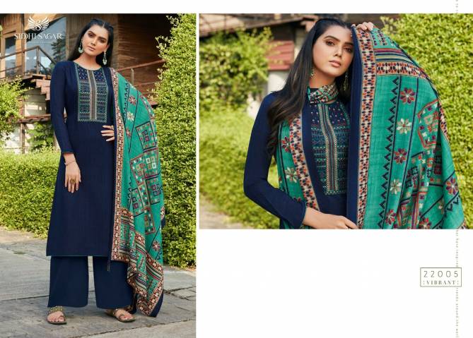 Siddhi Sagar Nagma Exclusive Casual Wear Printed Pashmina Dress Material Collection