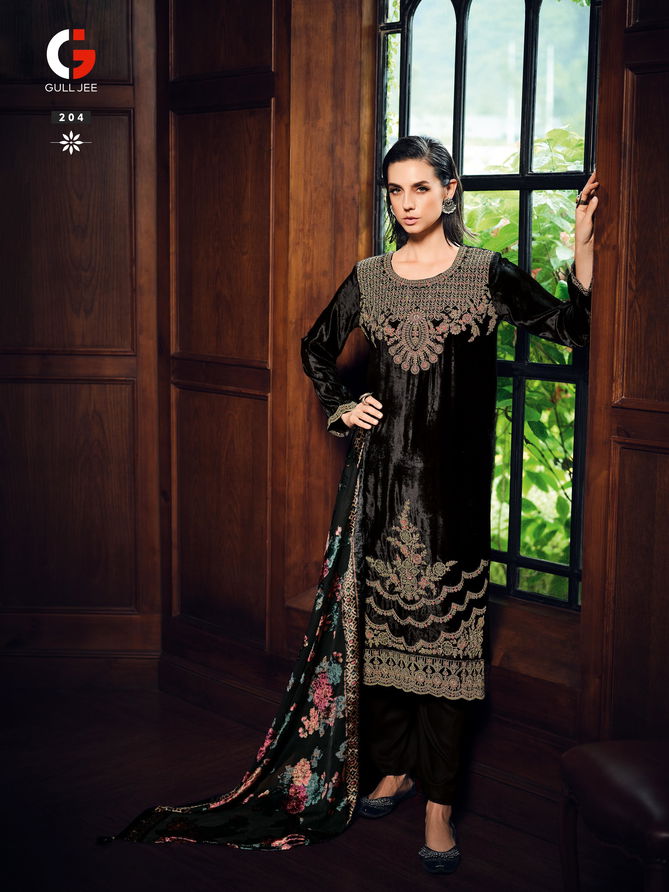 Gull Jee Velvet Ishq Wholesale Salwar Suits Suppliers In India