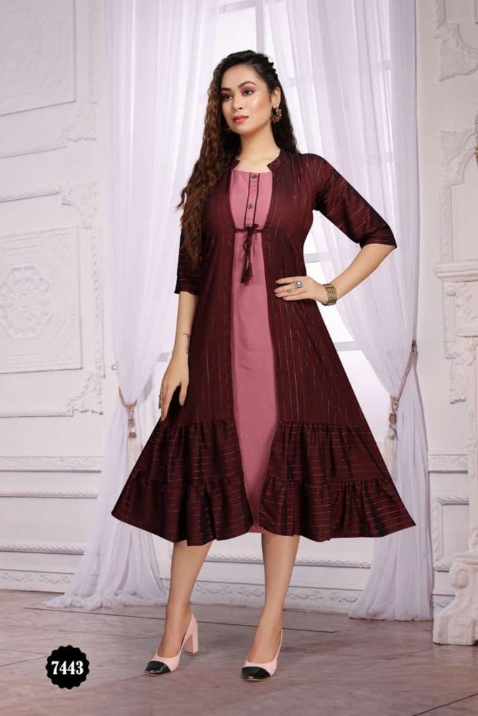 Beauty Queen Ladali 2 Fancy Designer Party Wear Rayon Kurti Collection