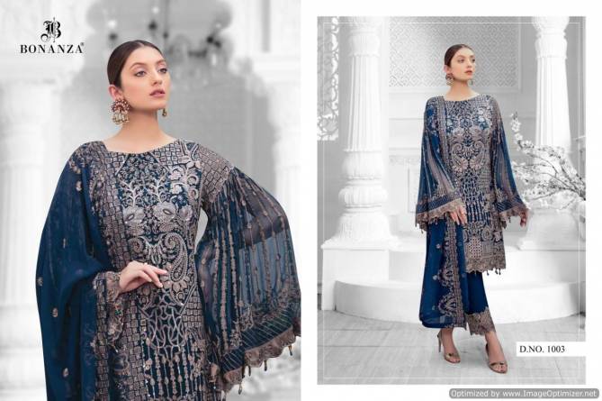 Bonanza Ramsha Allifa Vol-1 Latest Pakistani Heavy Designer Suit Collection 