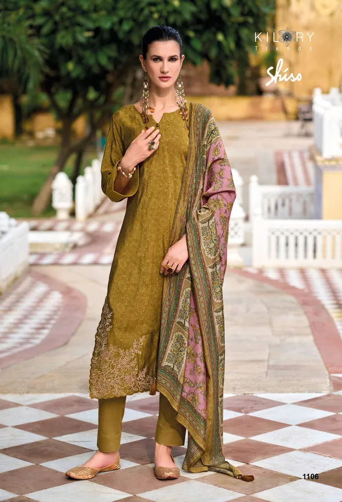 Shiso By Kilory Viscose Modal Silk Salwar Kameez Suppliers In India