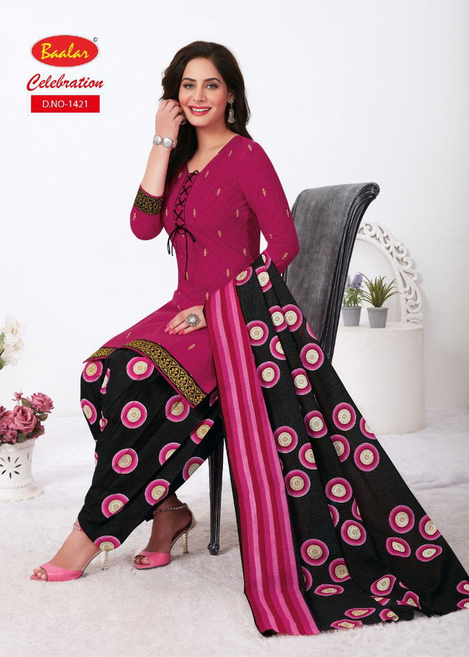 Baalar Celebration Patiyala Special 14 Cotton Printed Ready Made Collection
