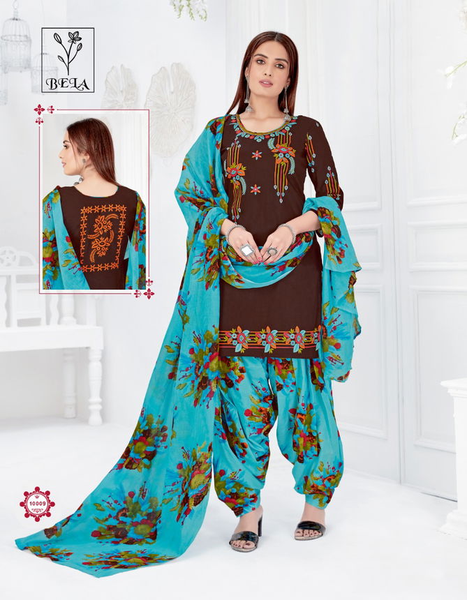 Bela Sona Pari 10 Ethnic Latest Regular Wear Printed Cotton Dress Material With Mal Mal Dupatta