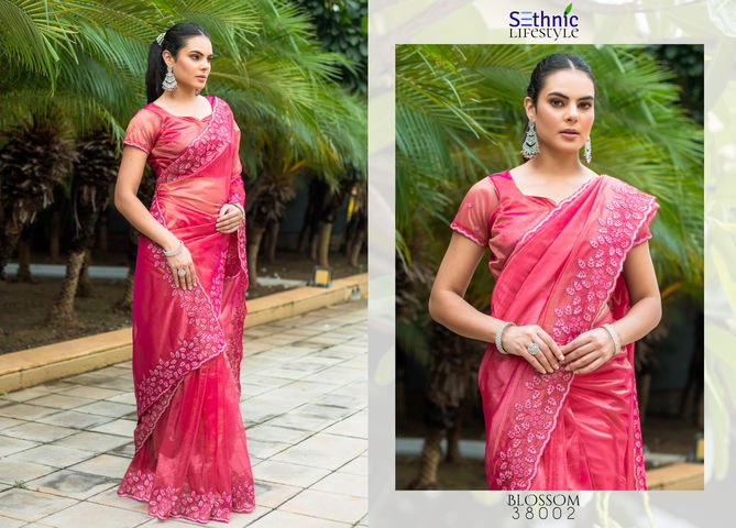 Blossom By Sethnic Party Wear Saree Exporters In India