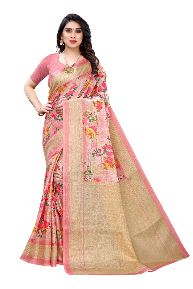 Mihira 29 Fancy Ethnic Wear Printed Khadi Silk Designer Saree Collection