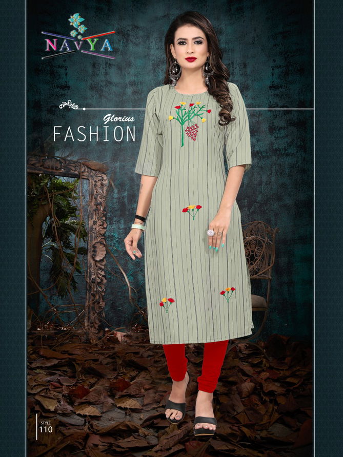 Navya Fashion Bits Latest Designer Fancy Party Wear Kurti Collection 