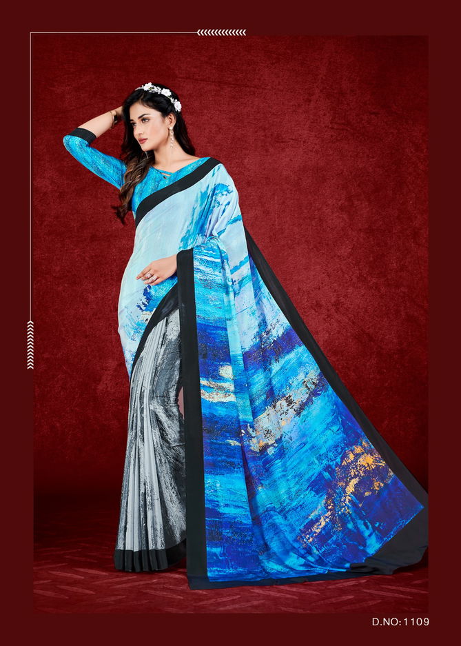 Espana By Jivora Crepe Soft Silk Desginer Online Sarees Wholesale