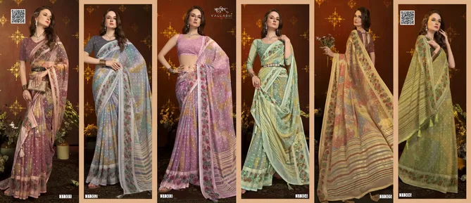 Kimora Vol 14 By Vallabhi Floral Printed Georgette Sarees Orders In India