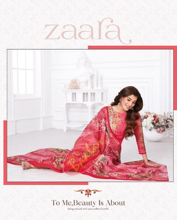 Baalar Zaara 11 Cotton Printed Casual Daily Wear Latest Dress Material Collection