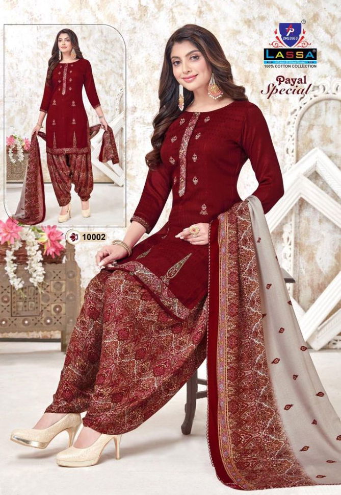 Arihant Lassa Payal Special 10 Cotton Printed Regular Wear Dress Material Collection