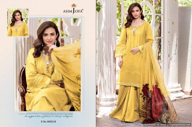 Asim Jofa 1 Premium Edition Collection Cotton With Beautiful Embroidery Work Pakistani Salwar Kameez
