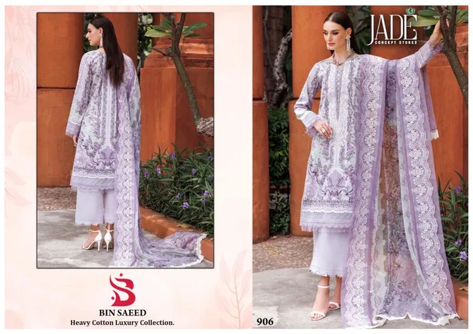 Jade Bin Saeed Vol 9 Heavy Cotton Luxury Dress Material Online Wholesale