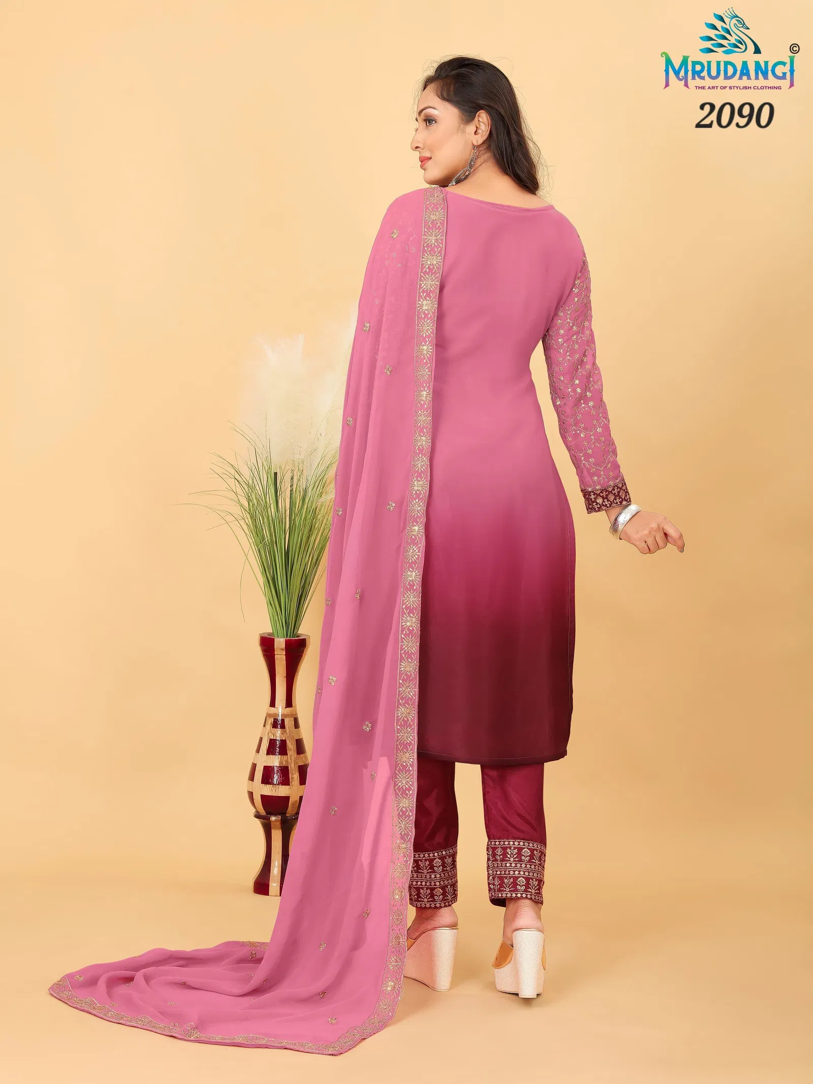 Misri By Mrudangi Kurtis With Bottom Dupatta Orders In India