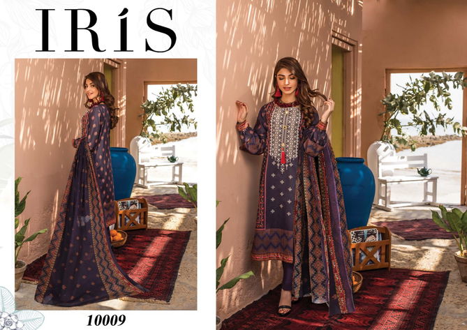 Iris 10 Latrst Fancy Designer Fancy Casual Wear Cotton Karachi Dress Materials Collection
