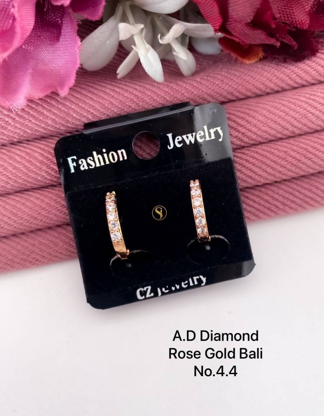 Diamond Rose Gold And Silver Tops Exporters in India