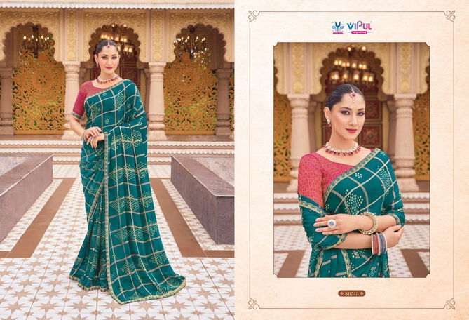 Jeevan Sathi Vol 2 By Vipul Georgette Daily Wear Sarees Orders In India