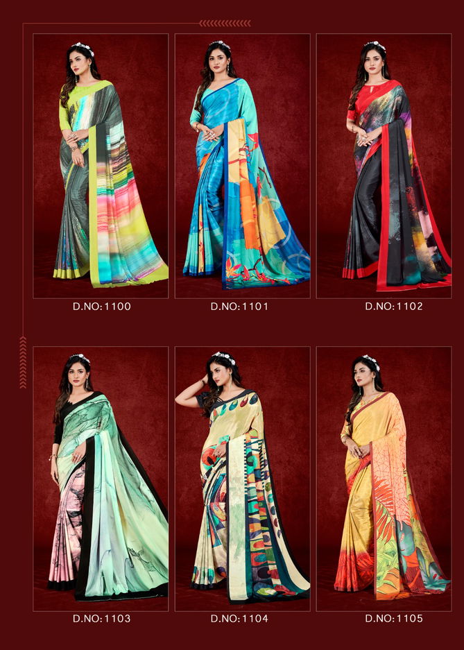 Espana By Jivora Crepe Soft Silk Desginer Online Sarees Wholesale