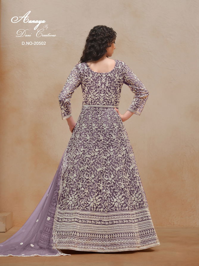 Aanaya Vol 205 By Twisha Net Salwar Suit Exporters In India