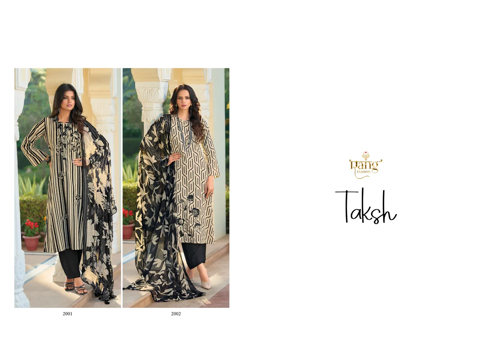 Taksh By Rang Lawn Cambric Digital Printed Embroidery Dress Material Online Wholesale