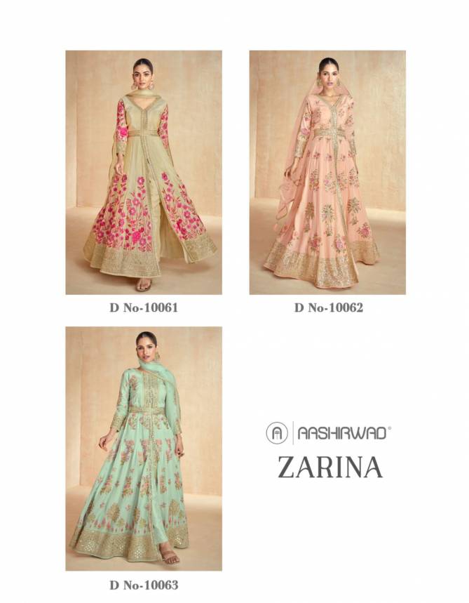 Zarina By Aashirwad Premium Silk Readymade Suits Orders In India