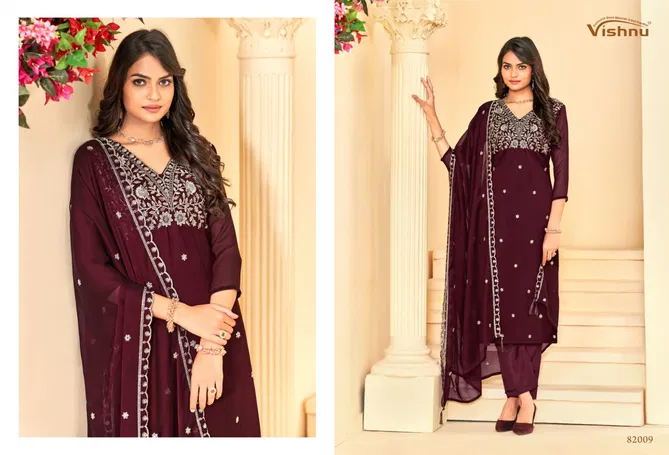 Mannat By Vishnu Rangoli Blooming Designer Dress Material Suppliers In India