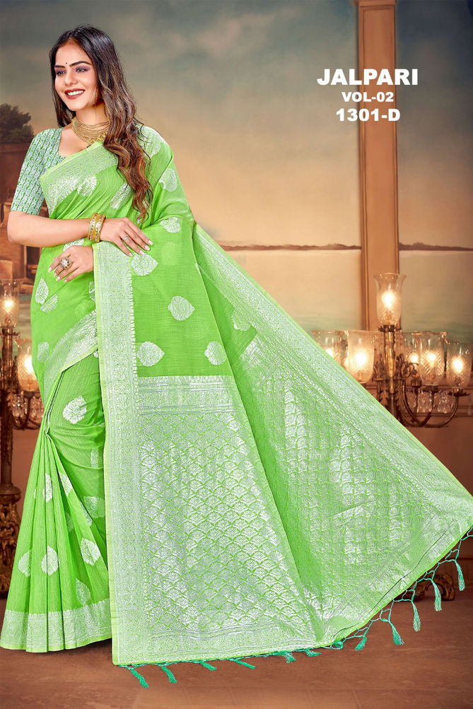 Jalpari 2 Casual Daily Wear Banarasi Weaving Designer Saree Collection 