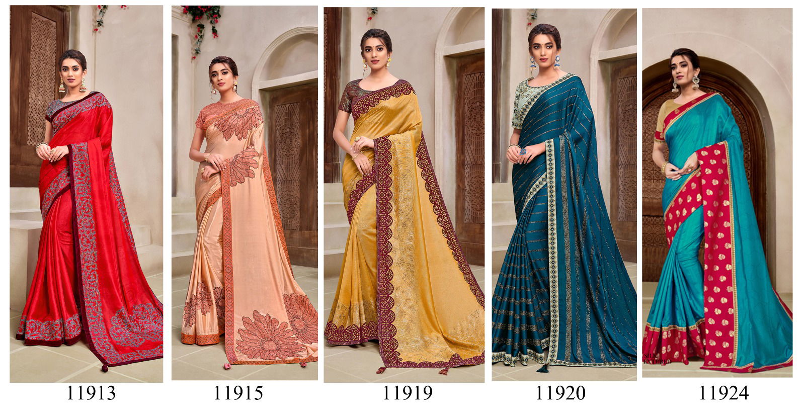 Aaditri By Mahotsav 11913 To 11924 Series Saree Exporters in India