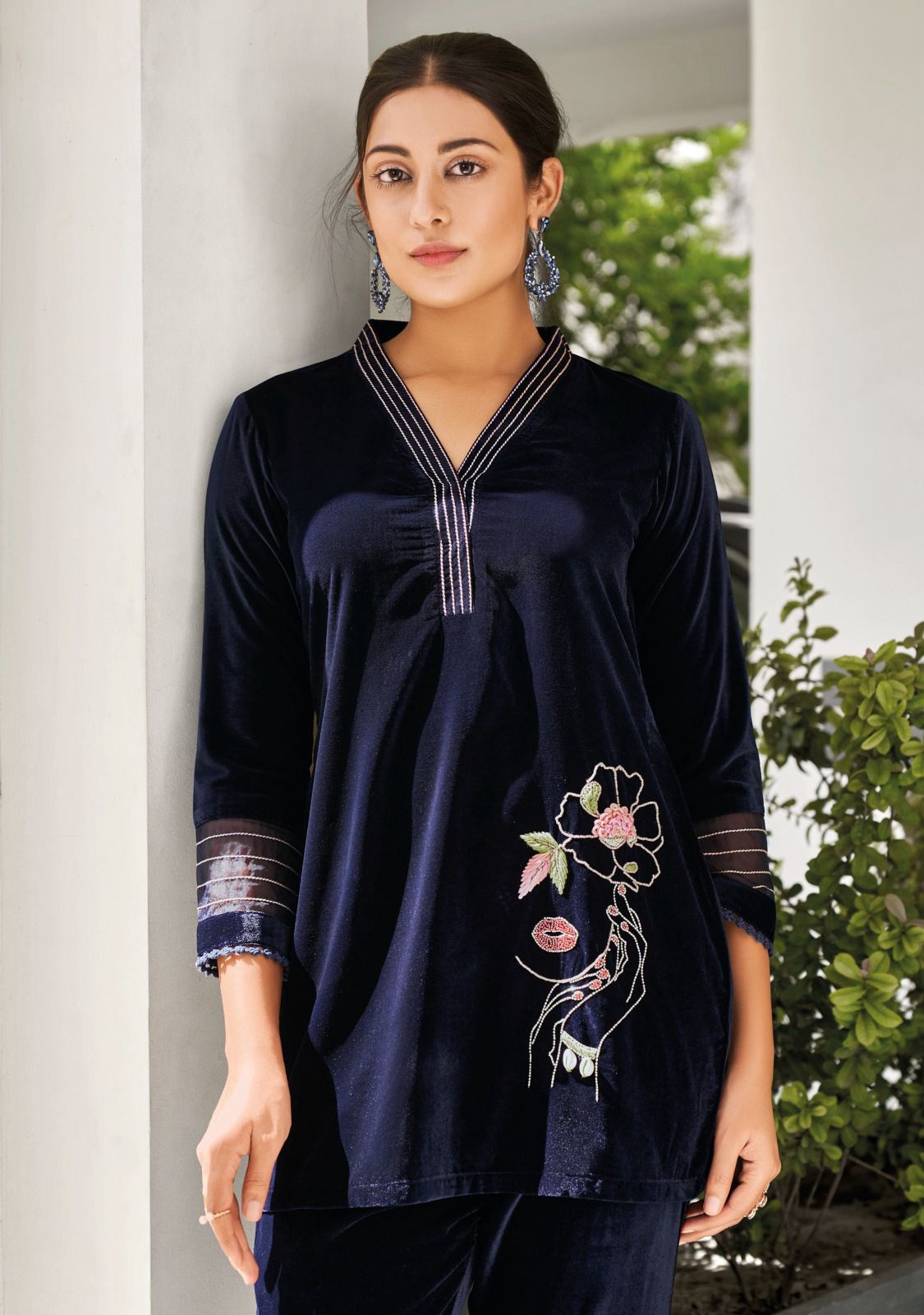 Marbles 2 By Lady Leela Winter Wear Top With Bottom Catalog