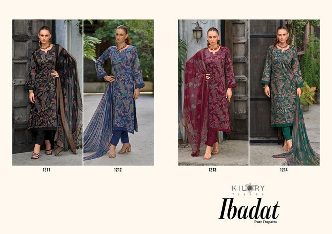 Ibadat By Kilory Jam Cotton Printed Salwar Kameez Wholesalers In Delhi