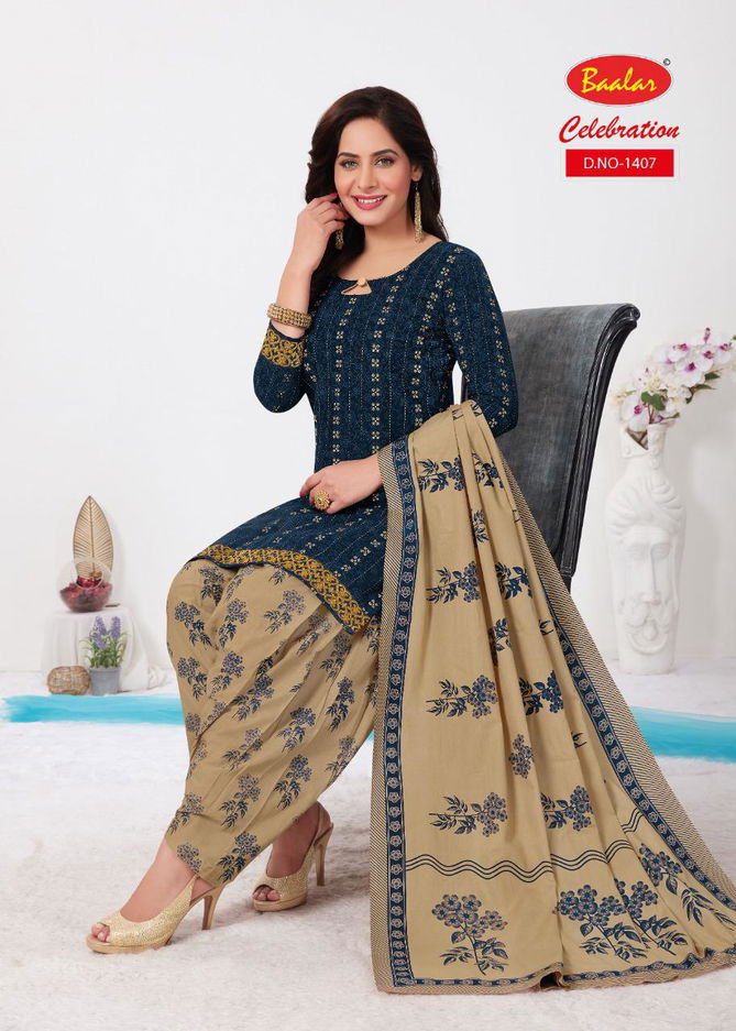 Baalar Celebration Patiyala Special 14 Cotton Printed Ready Made Collection
