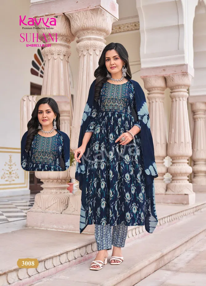 Suhani Vol 3 By Kavya Viscose Kurti With Bottom Dupatta Wholesale In India