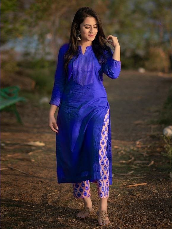 Shreya 8 Latest Fancy Ethnic Wear rayon Kurtis Size Set Collection