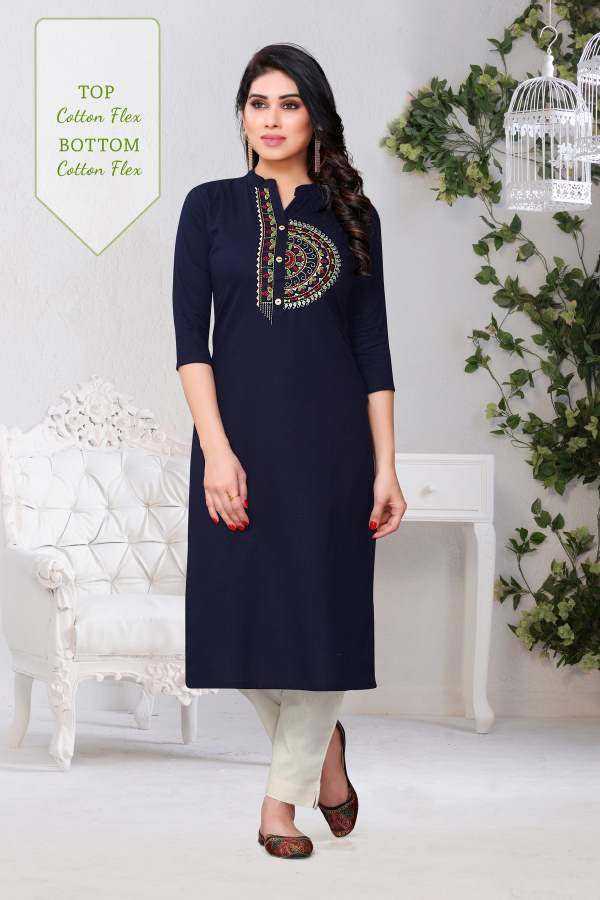 Dream Girl 4 Exclusive Designer Casual Wear Rayon Kurti With Pant  Collection