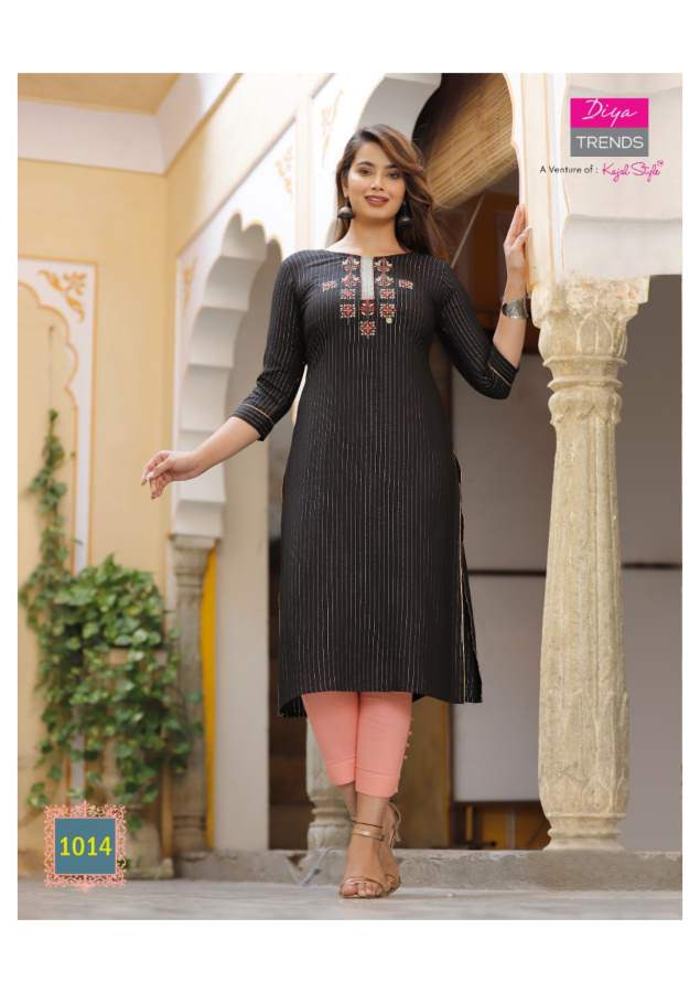 Fashion Story 1 Latest Party Wear Embroidery Fancy Kurti Collection
