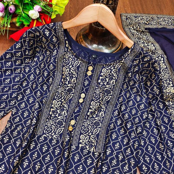 Fg Rayon Cotton Kurti With Bottom Dupatta Wholesalers In Delhi