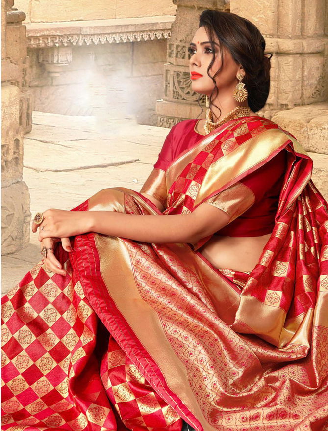 Sangam Unnati Fancy Casual Wear Silk Latest Design Sarees Collection