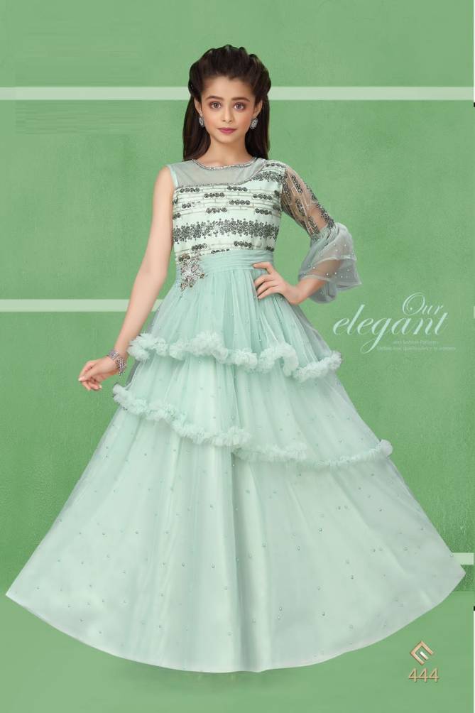 Cinderella Fairy Tale 444 Wedding Wear Wholesale Kids Gown Collection