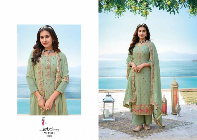 Eba Ashpreet 4 Heavy Designer Function Wear Embroidery Salwar Kameez Collection