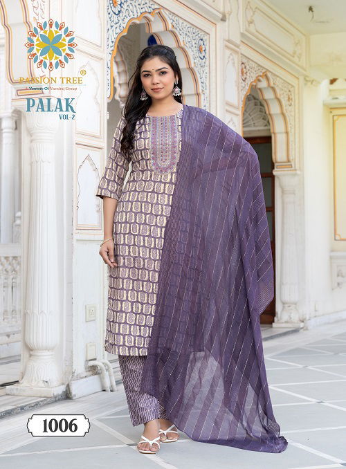 Palak Vol 2 By Passion Tree Capsule Printed Kurti With Bottom Dupatta Exporters In India