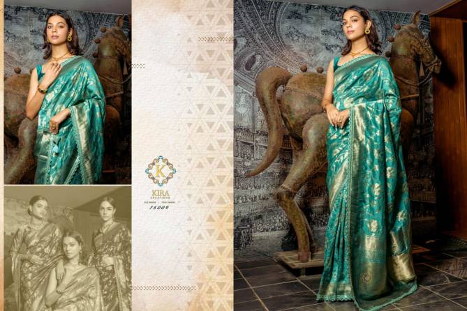 Kosa Silk By Kira Digital Printed Saree Wholesalers In Delhi
