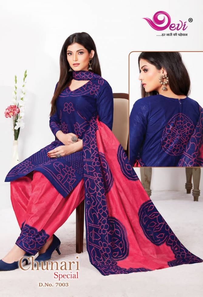 Devi Chunari Special 7 Latest Fancy Designer Casual Wear Printed Cotton Collection
