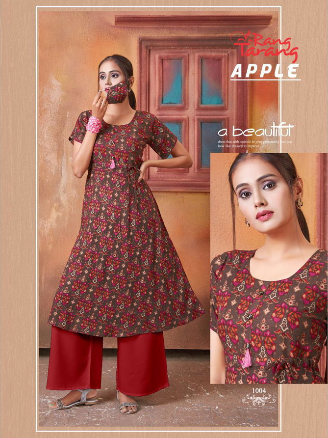 Rang Tarang Latest Designer Printed Collection Of Stylish Kurtis 