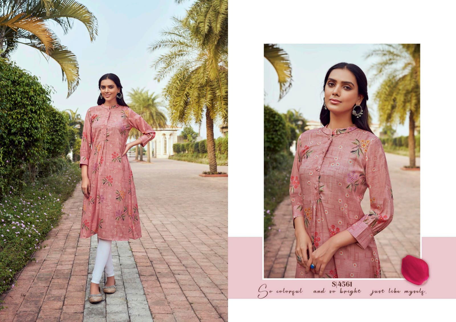 Samaira By Subhash 4561 To 4566 Series Bulk Kurti Orders in India