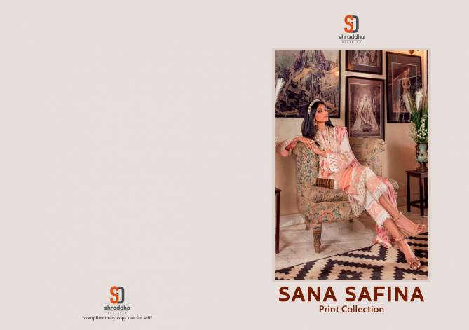 Shraddha Sana Safina Latest Designer Fancy Casual Wear Print Pakistani Salwar Suits Collection
